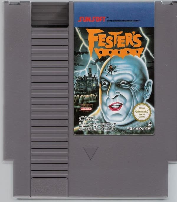 Festers Quest - SCN - Nintendo 8bit (kÃ¤ytetty)