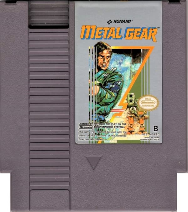 Metal Gear - SCN - Nintendo 8bit (brugt)