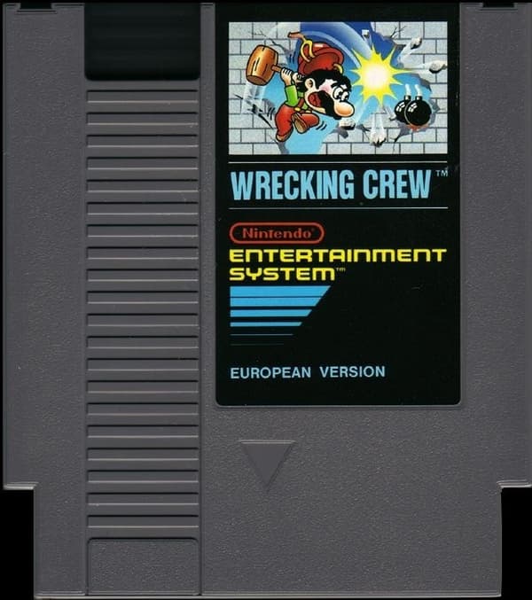 Wrecking Crew (5 skruvar) - Nintendo 8bit (brugt)