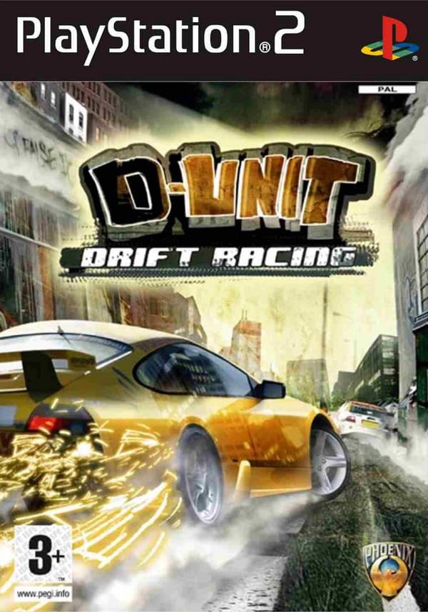 D-unit Drift Racing - Playstation 2 (brukt)