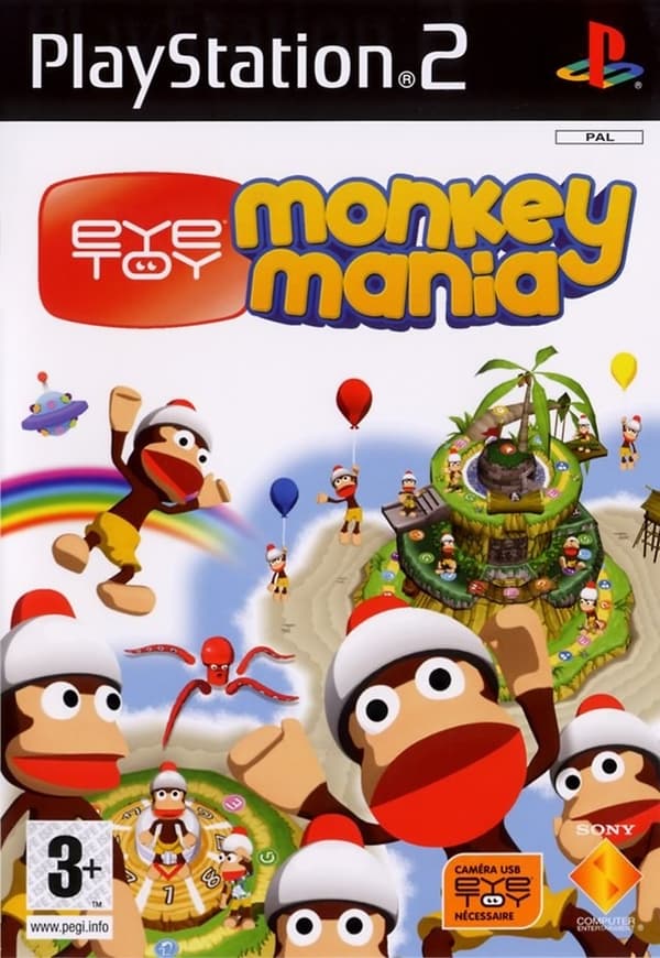 EyeToy: Monkey Mania - Playstation 2 (brugt)
