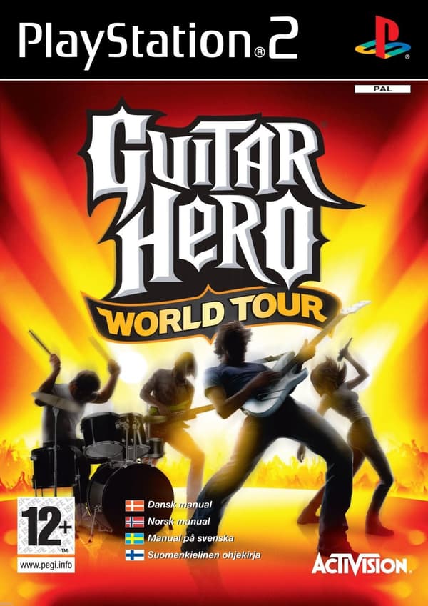 Guitar Hero: World Tour - Playstation 2 (käytetty)