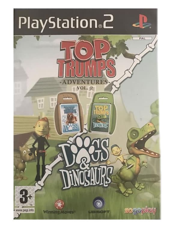 Top Trumps: Dogs & Dinosaurs - Playstation 2 (käytetty)