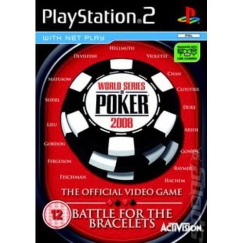 World Series of Poker 2008 - Playstation 2 (brugt)