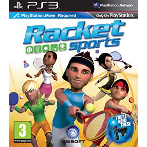 Racket Sports (requires PS Move) - Playstation 3 (kÃ¤ytetty)