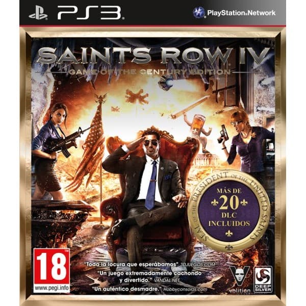 Saints Row IV - Game of the Century - Playstation 3 (begagnad)