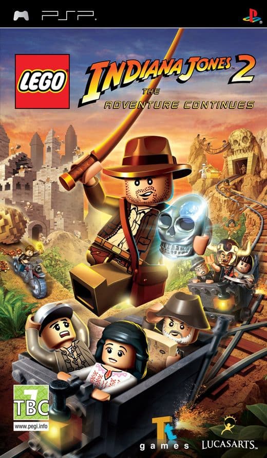Lego Indiana Jones 2: The Adventure Continues - Sony PSP (käytetty)