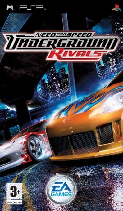 Need For Speed: Underground Rivals - Sony PSP (brukt)