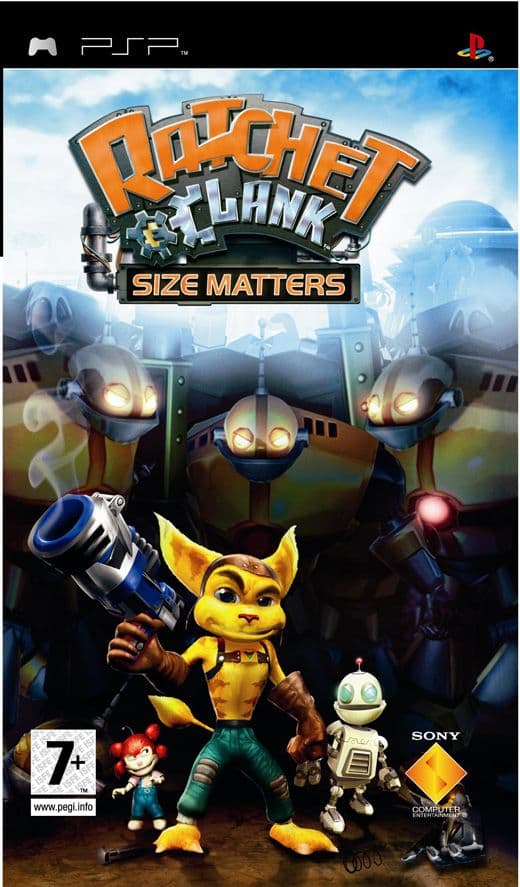 Ratchet & Clank: Size Matters - Essentials - Sony PSP (begagnad)