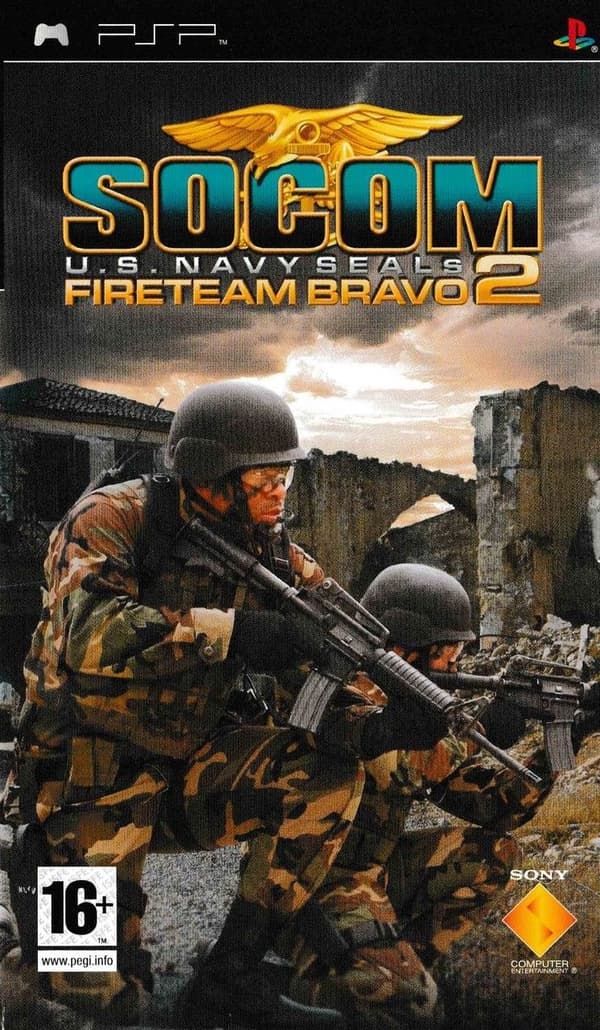SOCOM: US Navy Seals Fireteam Bravo 2 - Sony PSP (brukt)