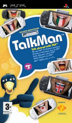 TalkMan + Microphone - Sony PSP (brukt)