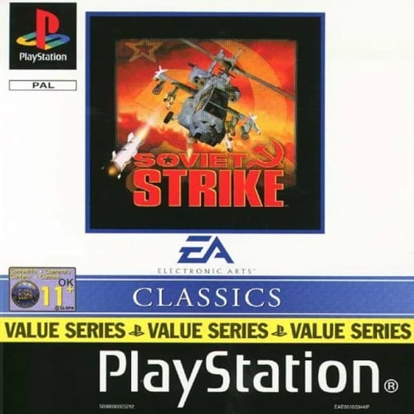 Soviet Strike - Platinum/EA Classics - Playstation 1 (brukt)
