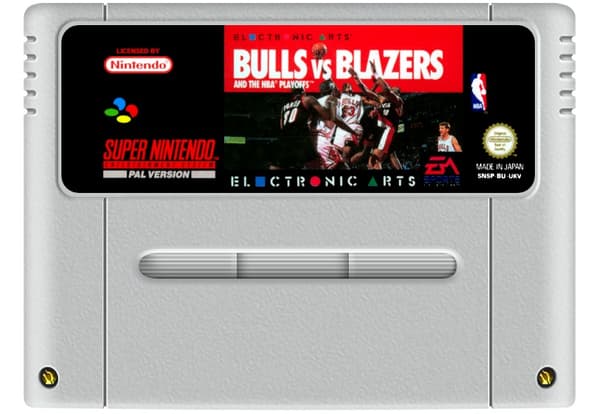 Bulls vs Blazers - Super Nintendo (brukt)