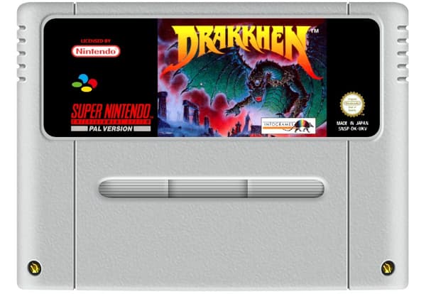 Drakkhen - Super Nintendo (begagnad)