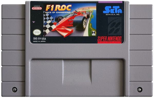 F1 ROC Race of Champions (USA) - Super Nintendo (brukt)