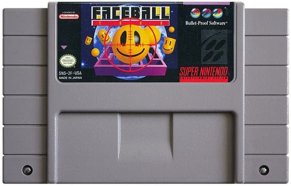 Faceball 2000 (USA) - Super Nintendo (brugt)