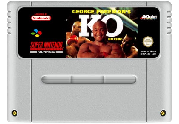 George Foremans KO Boxing - Super Nintendo (brukt)