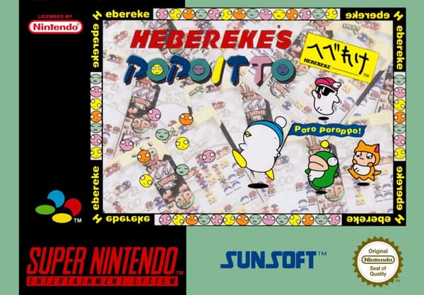 Heberekes Popoitto - Super Nintendo (käytetty)