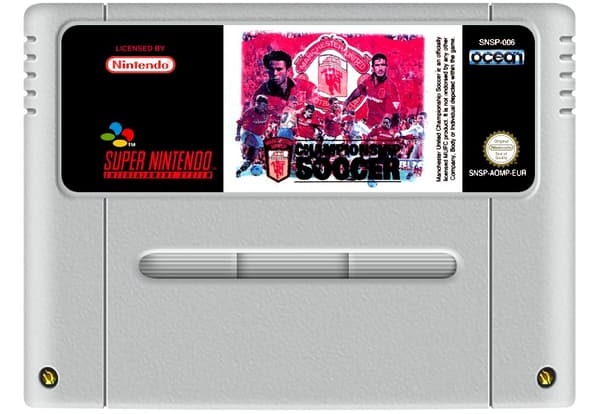 Manchester United Championship Soccer - Super Nintendo (brugt)