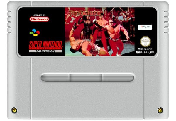 Pit-Fighter - Super Nintendo (brukt)