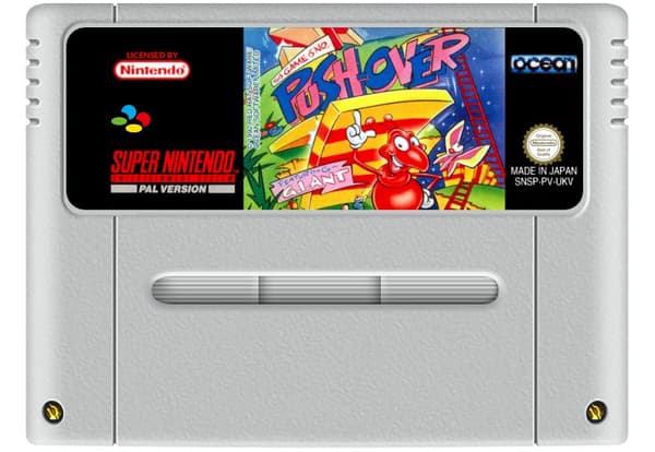 Push-Over - Super Nintendo (kÃ¤ytetty)