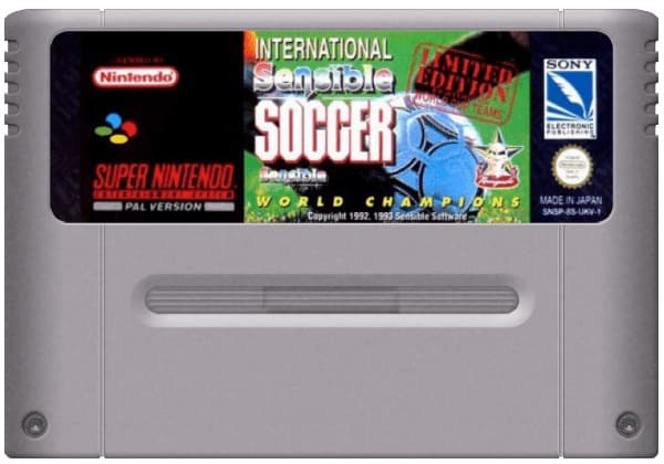 Sensible Soccer European Champions - Super Nintendo (käytetty)