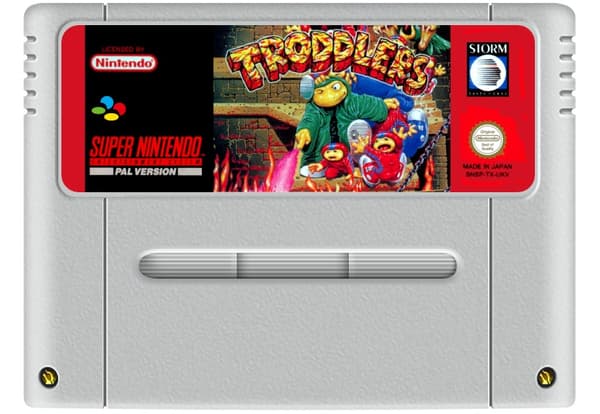 Troddlers - Super Nintendo (brukt)