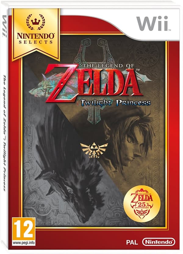 Zelda: Twilight Princess - Nintendo Selects - Nintendo Wii (kÃ¤ytetty)