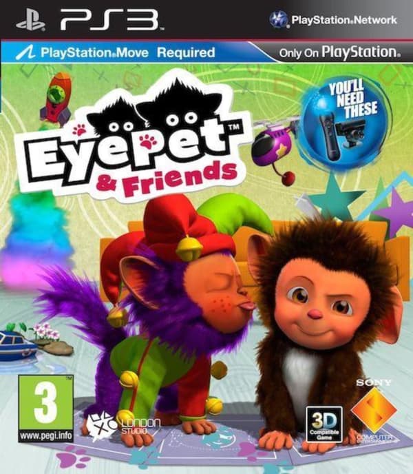 EyePet & Friends - Playstation 3 (brukt)