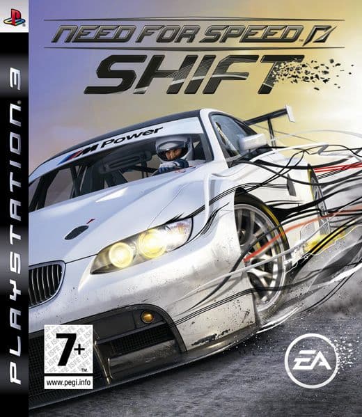 Need for Speed SHIFT  - Platinum - Playstation 3 (brugt)
