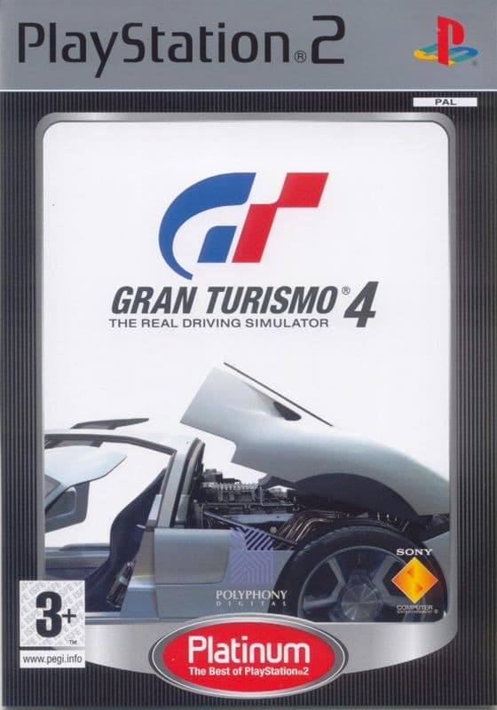 Gran Turismo 4 - Platinum - Playstation 2 (käytetty)