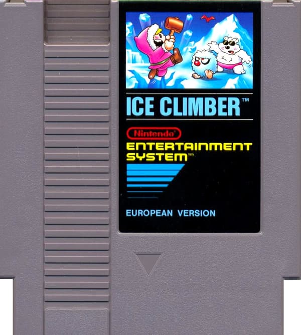Ice Climber (5 skruvar) - Nintendo 8bit (brukt)