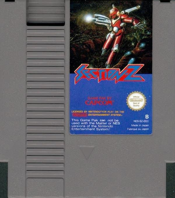 Section-Z - SCN - Nintendo 8bit (brukt)