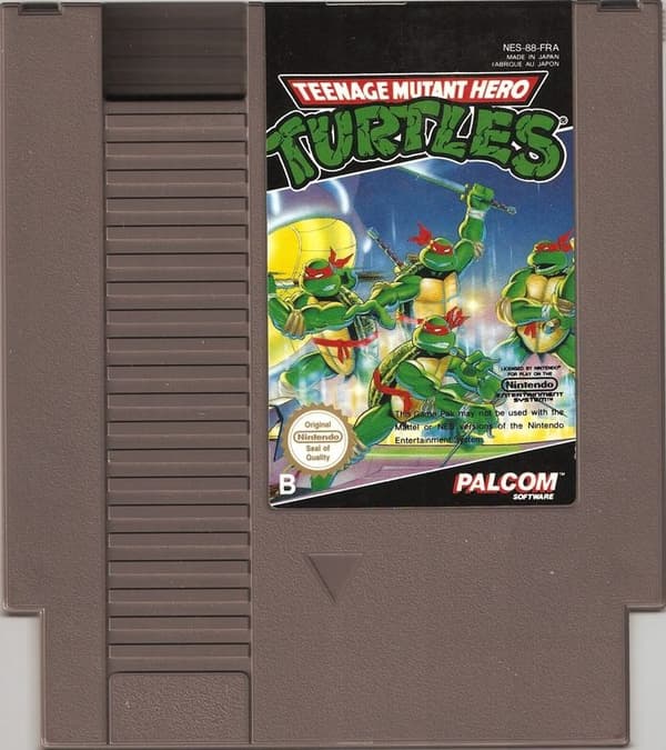 Teenage Mutant Hero Turtles - SCN - Nintendo 8bit (brukt)