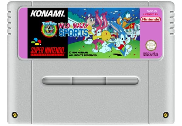 Tiny Toon Adventures: Wild & Wacky Sports - Super Nintendo (brukt)