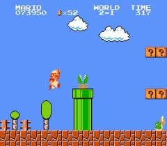 Super Mario Bros. - NES/Nintendo 8-bit - PAL-B/SCN (BRUKT VARE)