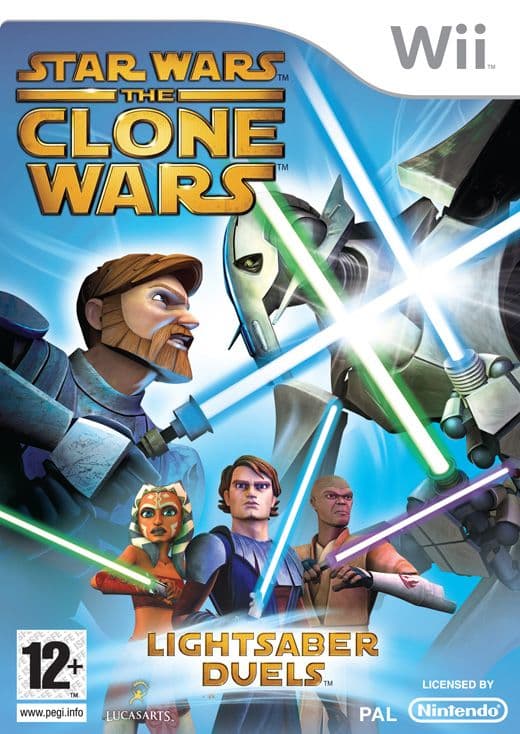 Star Wars: The Clone Wars - Lightsaber Duels - Nintendo Wii (brugt)