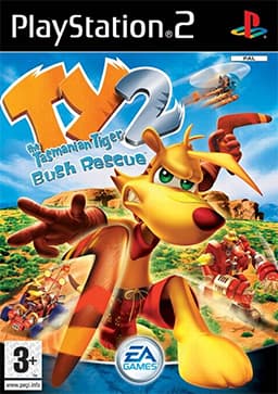 TY the Tasmanian Tiger 2: Bush Rescue - Playstation 2 (brugt)