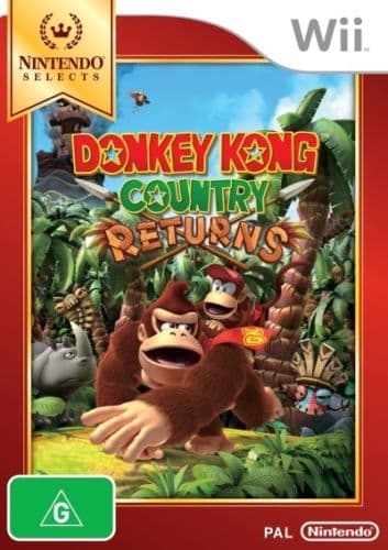 Donkey Kong Country Returns - Nintendo Selects - Nintendo Wii (begagnad)