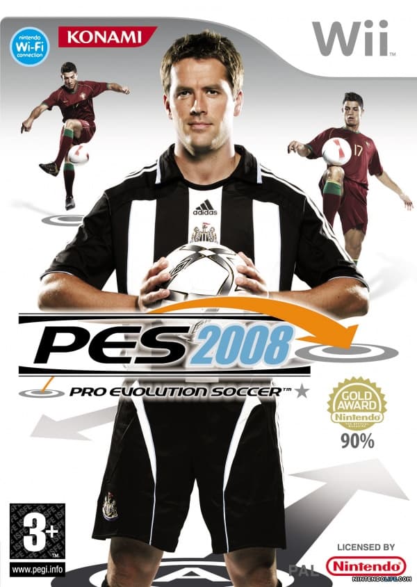 Pro Evolution Soccer 2008 - Nintendo Wii (käytetty)