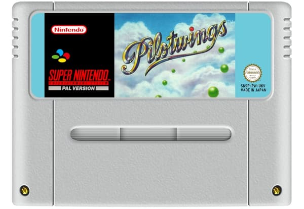 Pilotwings - Super Nintendo (kÃ¤ytetty)