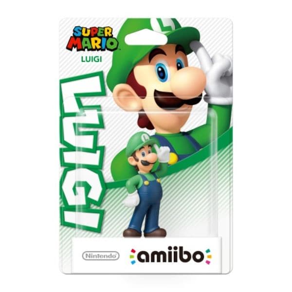 Nintendo Amiibo Figurine Luigi (Super Mario Bros. Collection) (Wii U)