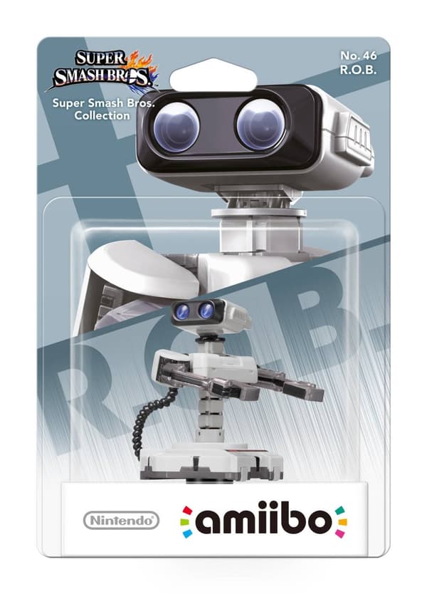 Nintendo Amiibo Figurine R.O.B (Rob) (Wii U)