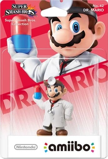 Nintendo Amiibo Figurine Dr. Mario (Wii U)