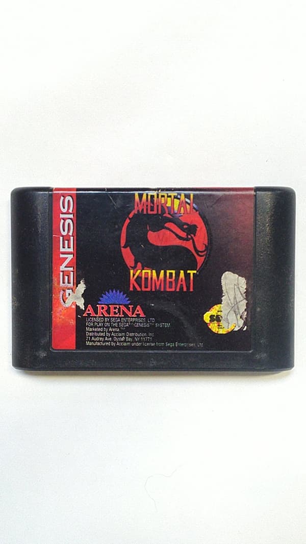 Mortal Kombat - Megadrive (kÃ¤ytetty)