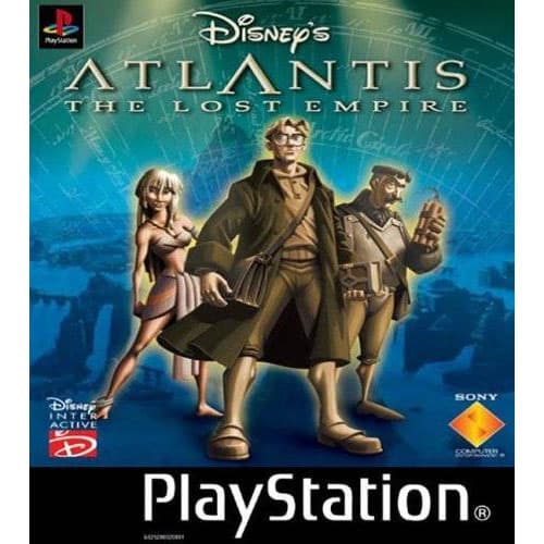 Disneys Atlantis: En Försvunnen Värld - Playstation 1 (begagnad)