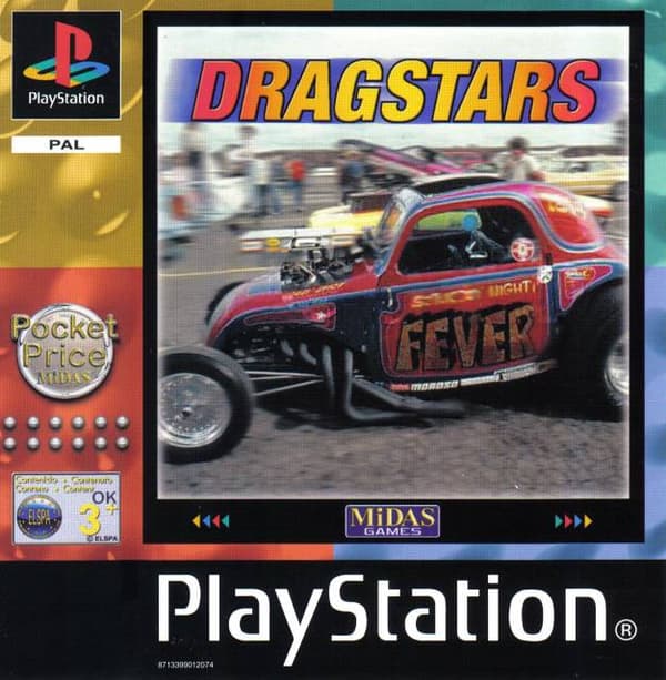 Dragstars - Playstation 1 (brukt)