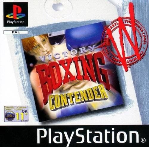 Victory Boxing Contender - White Label - Playstation 1 (brukt)