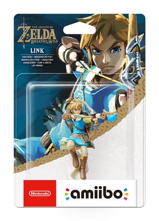 Nintendo Amiibo Figurine  Archer (Link with a bow) (Wii U)