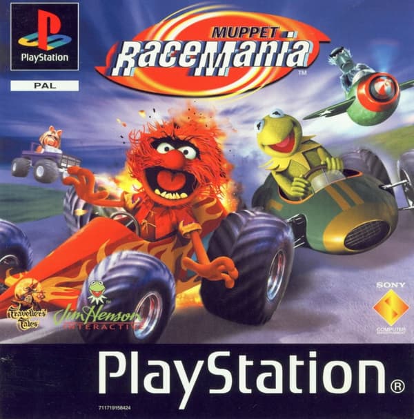 Muppet Racemania - Playstation 1 (brukt)
